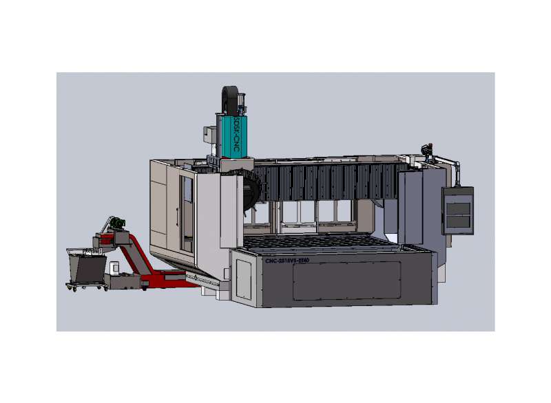 龍門加工中心SDSK3020V5-BT40技術規格書